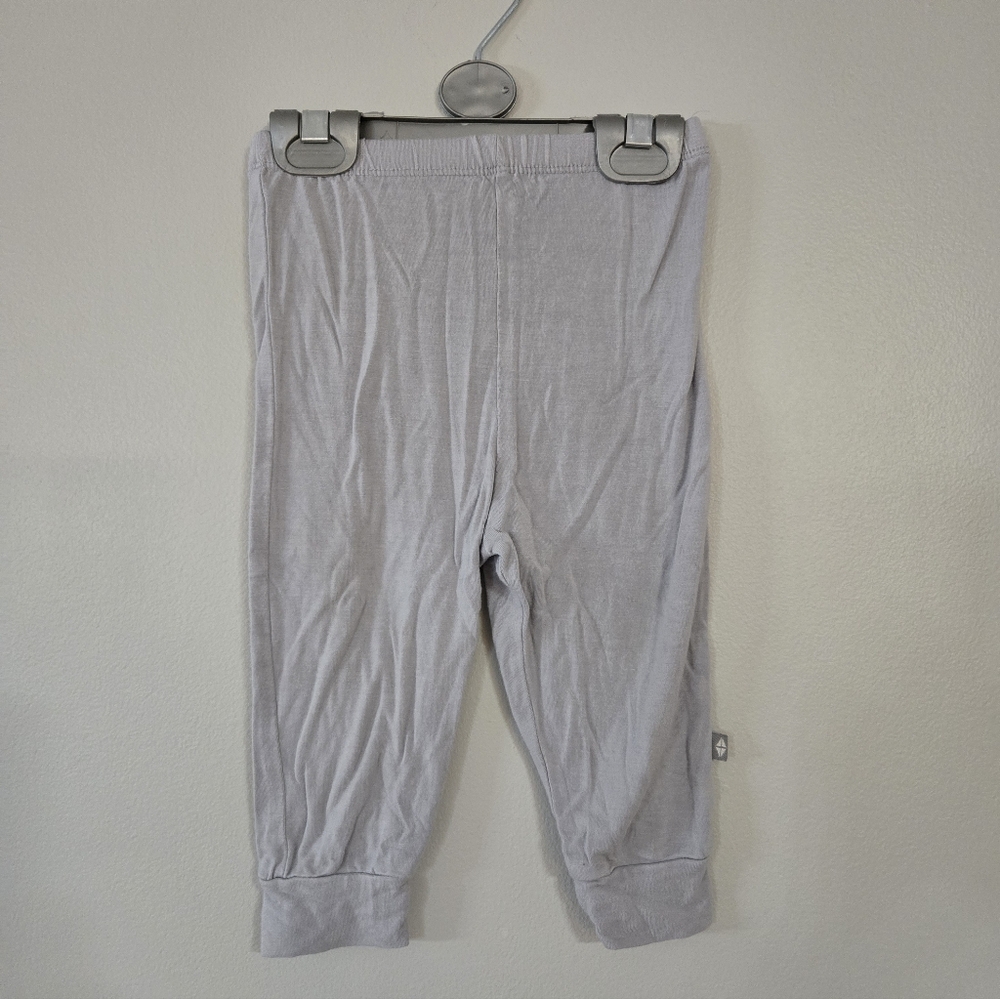 Kyte Baby Gray Baby Pants, 6-12 Months